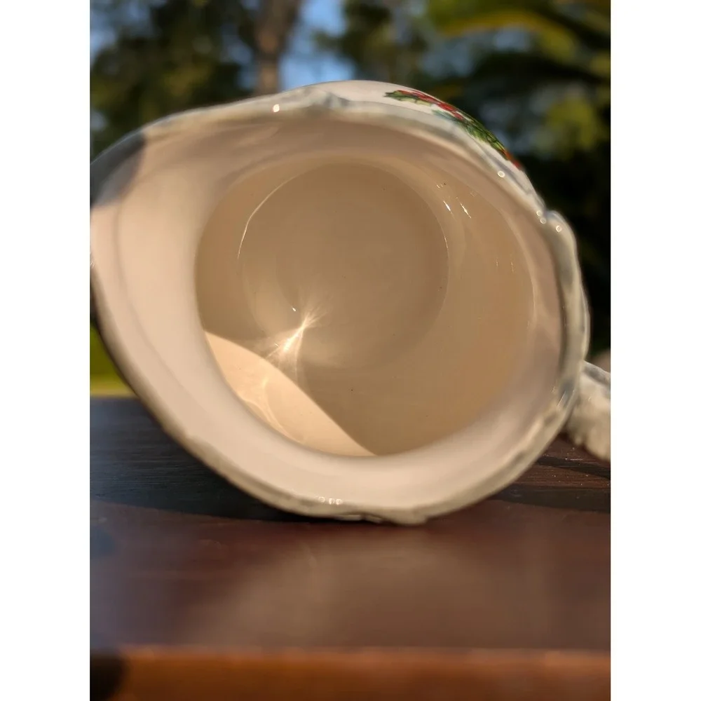 Global Design Connections Pitcher Unisex OS Cream Excellent Cardinal Holiday